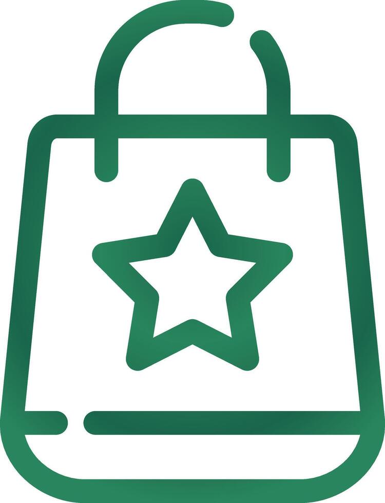 Shopping Bag Creative Icon Design vector