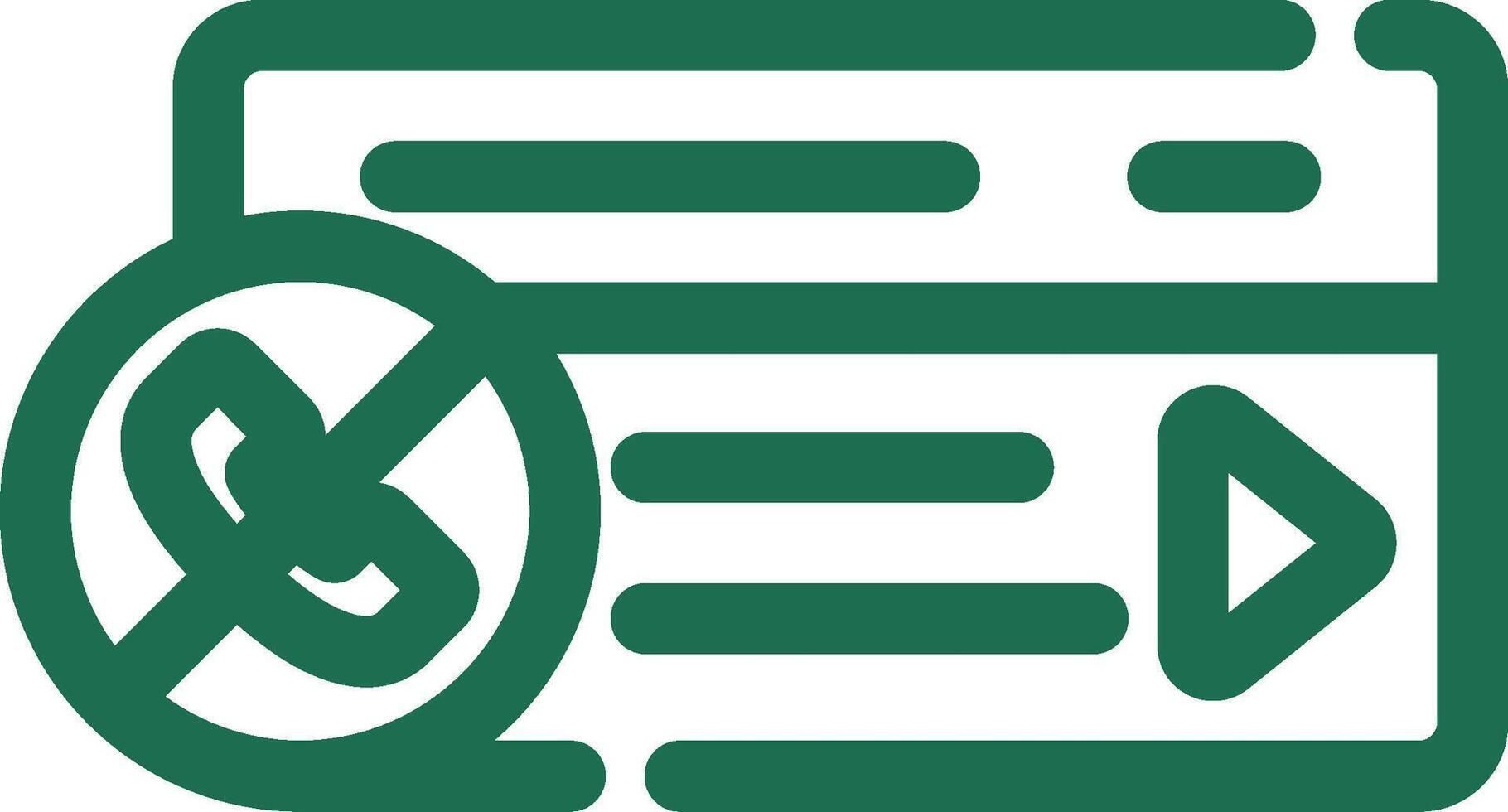 Contactless Services Creative Icon Design vector