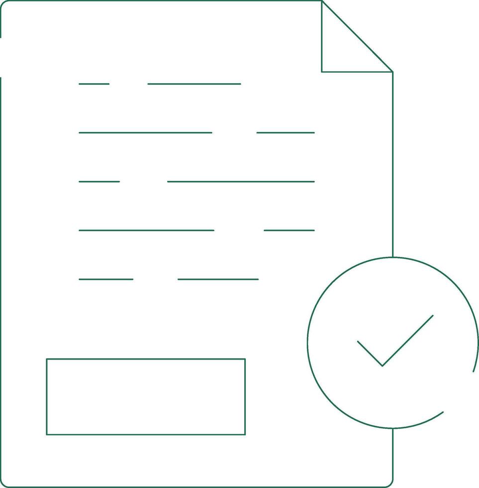 Acceptance Creative Icon Design vector