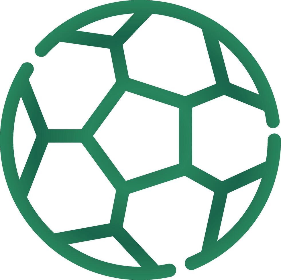 Line Gradient Circle vector