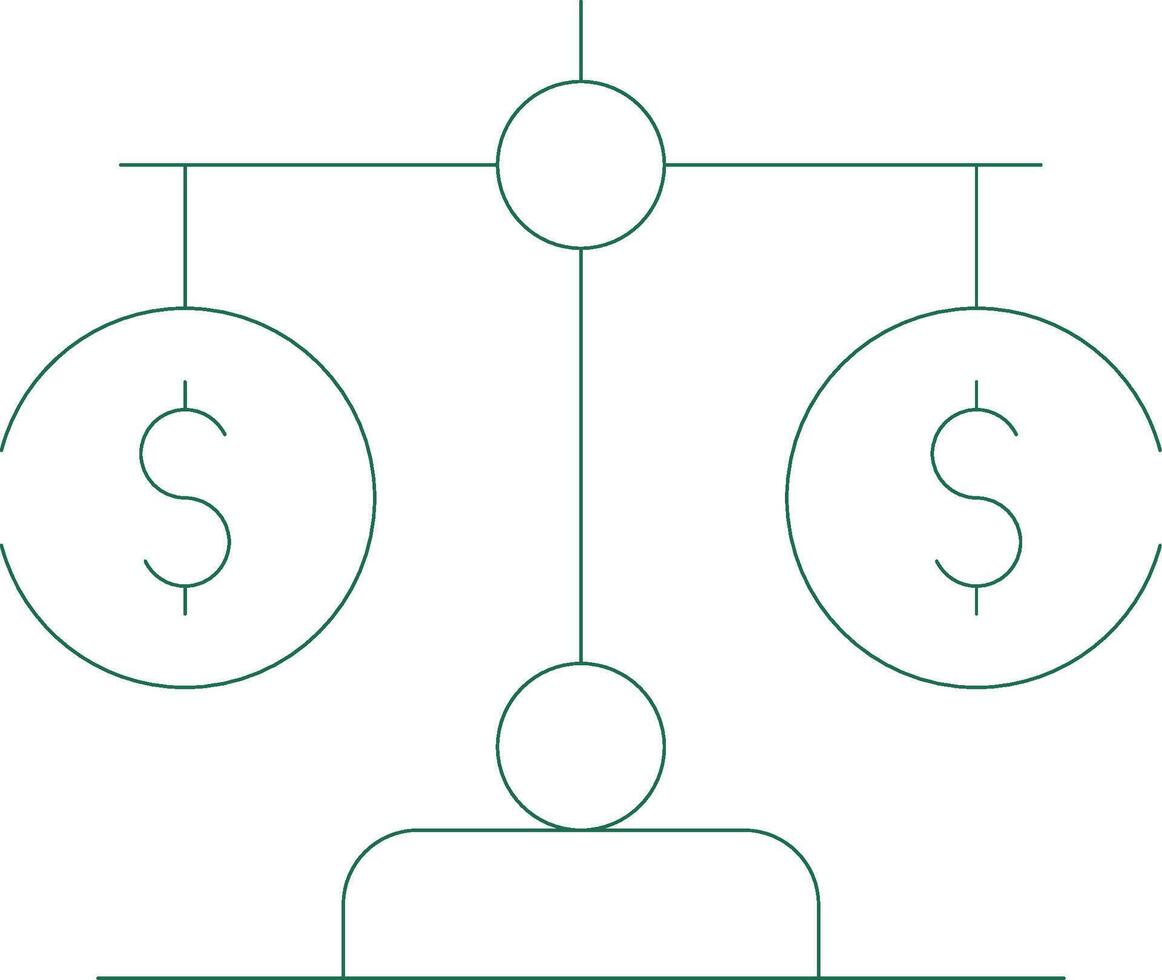 Compare Prices Creative Icon Design vector