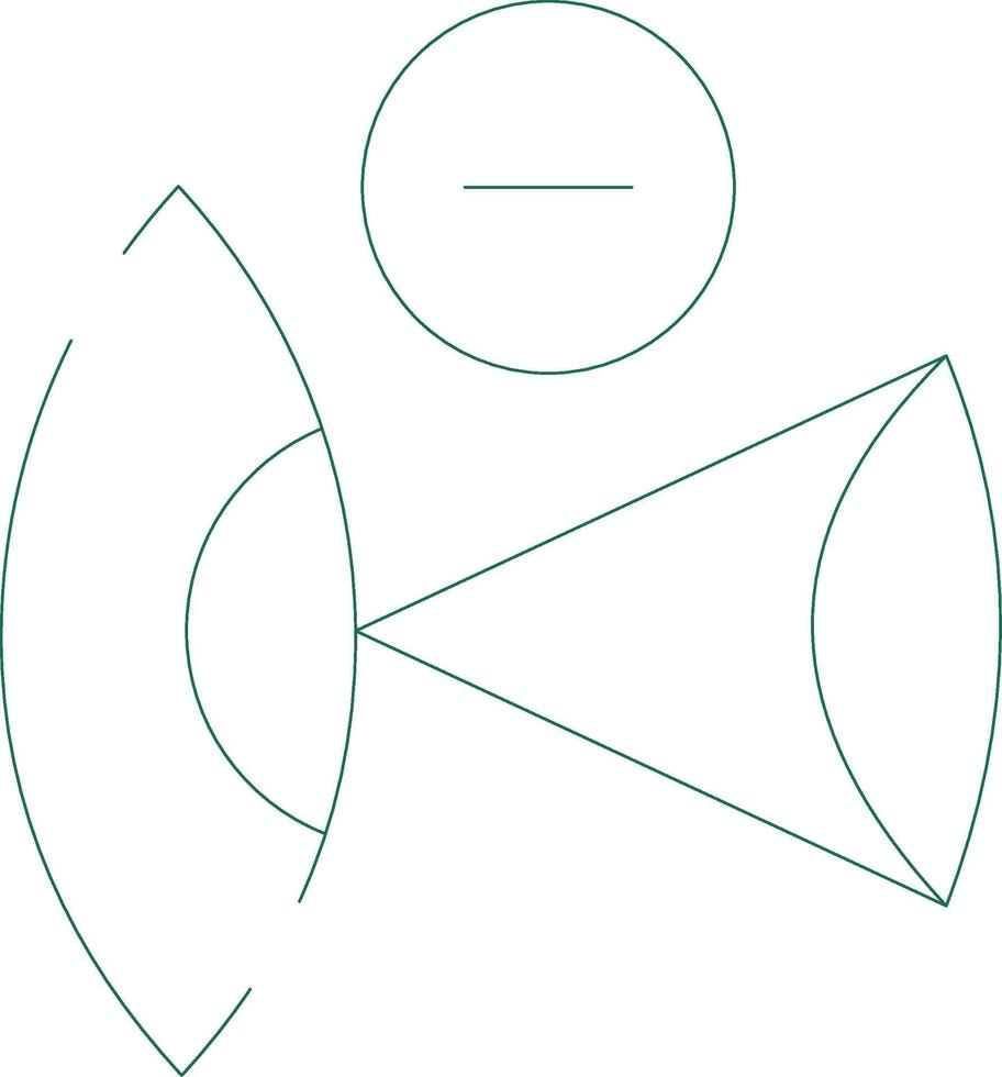 Astigmatism Creative Icon Design vector