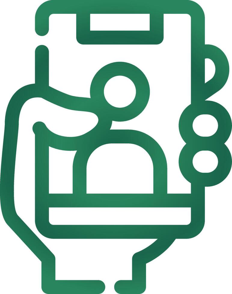 Selfies Creative Icon Design vector