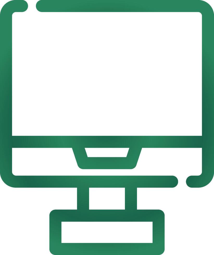Monitor Creative Icon Design vector