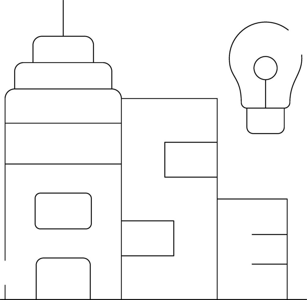 Building a Business Creative Icon Design vector