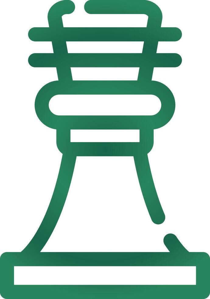 Chess Game Creative Icon Design vector