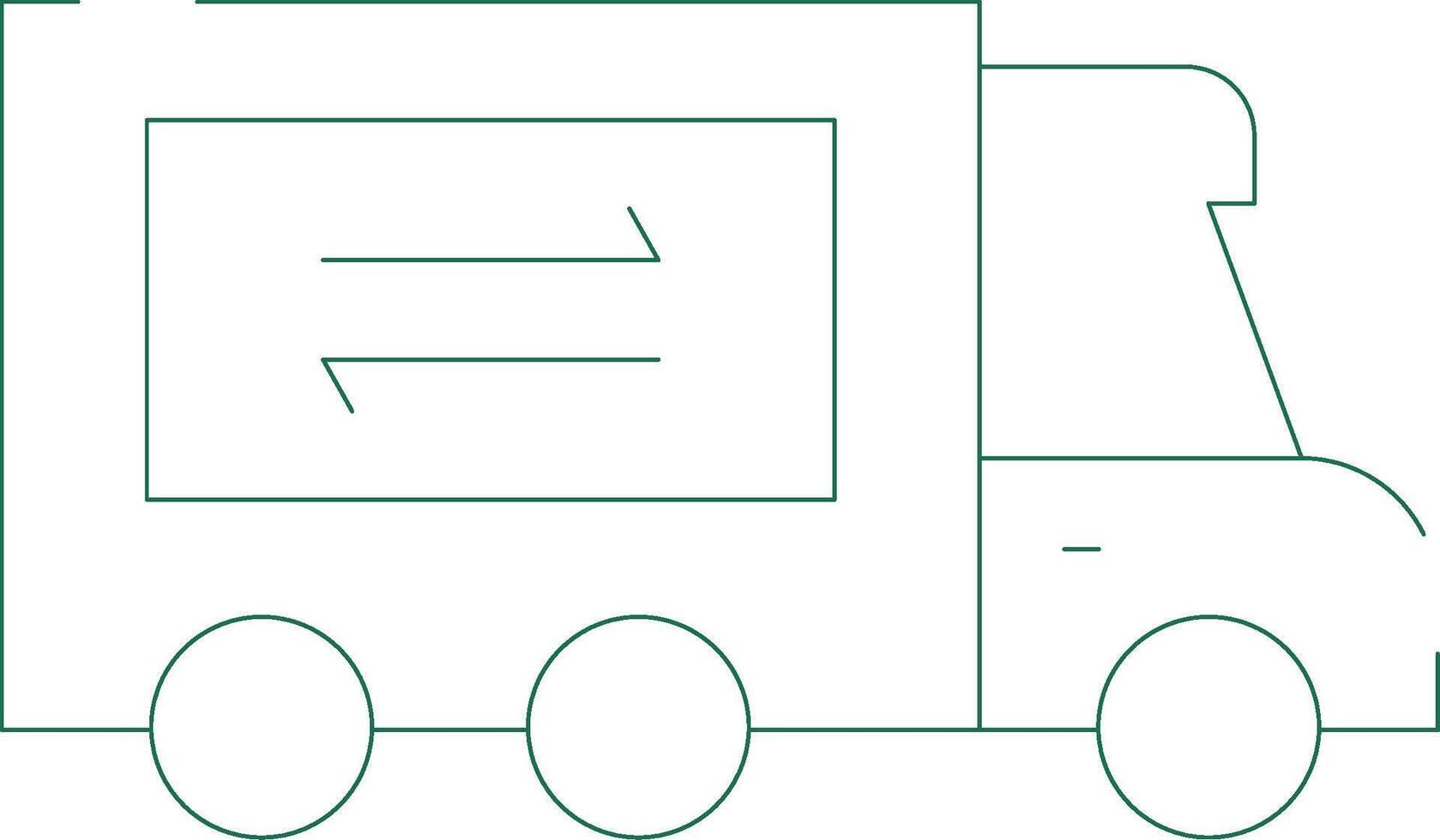 Supply Chain Creative Icon Design vector