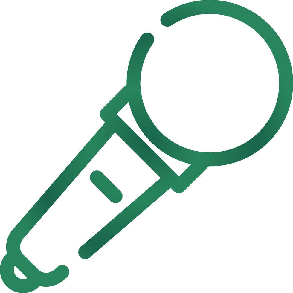 Mic Creative Icon Design vector