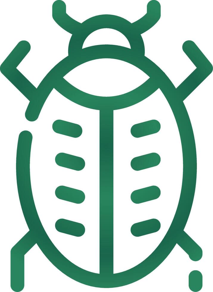 Bug Creative Icon Design vector