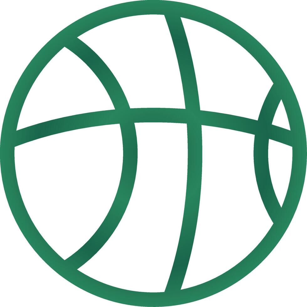 Line Gradient Circle vector