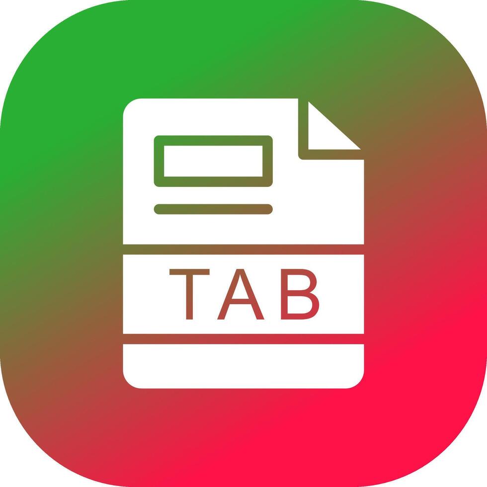 TAB Creative Icon Design vector