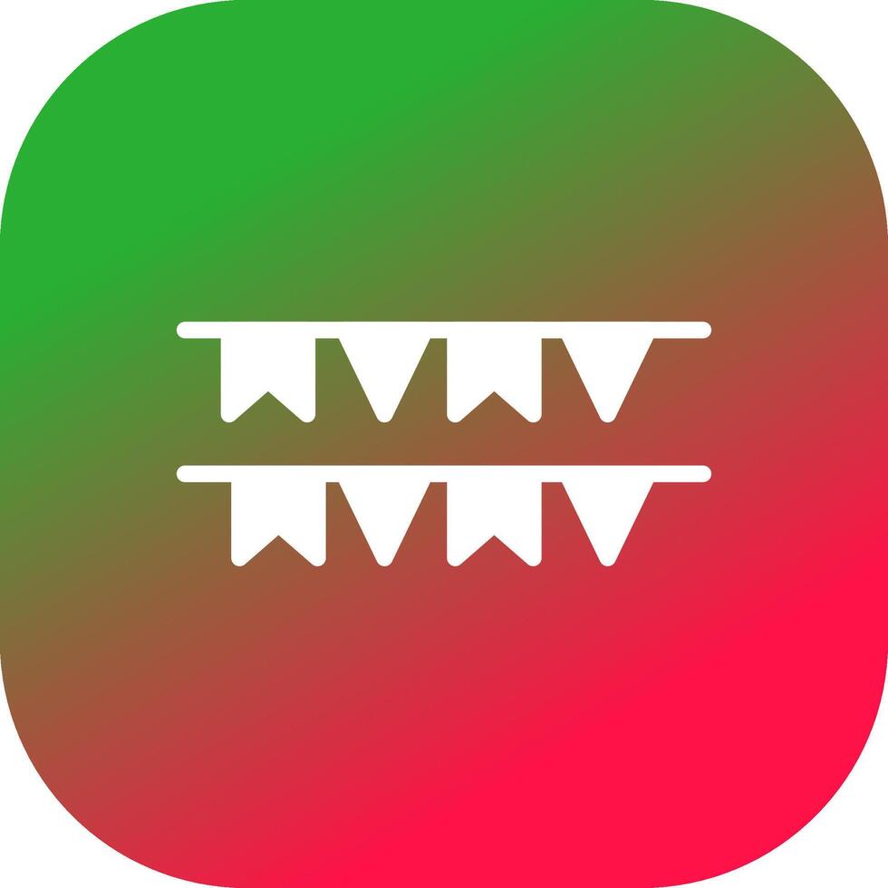Garland Creative Icon Design vector