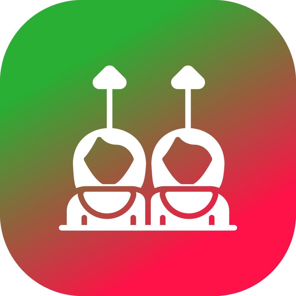 Line Gradient Circle vector