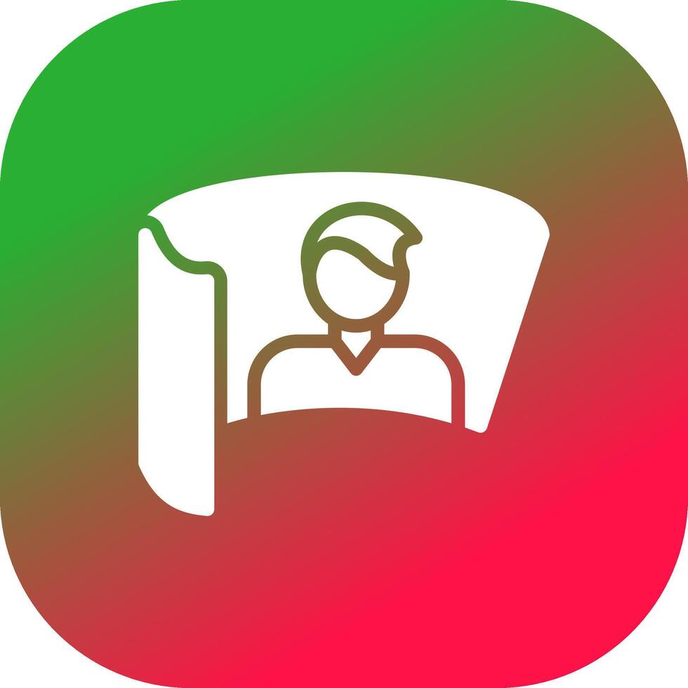 Virtual Conference Creative Icon Design vector