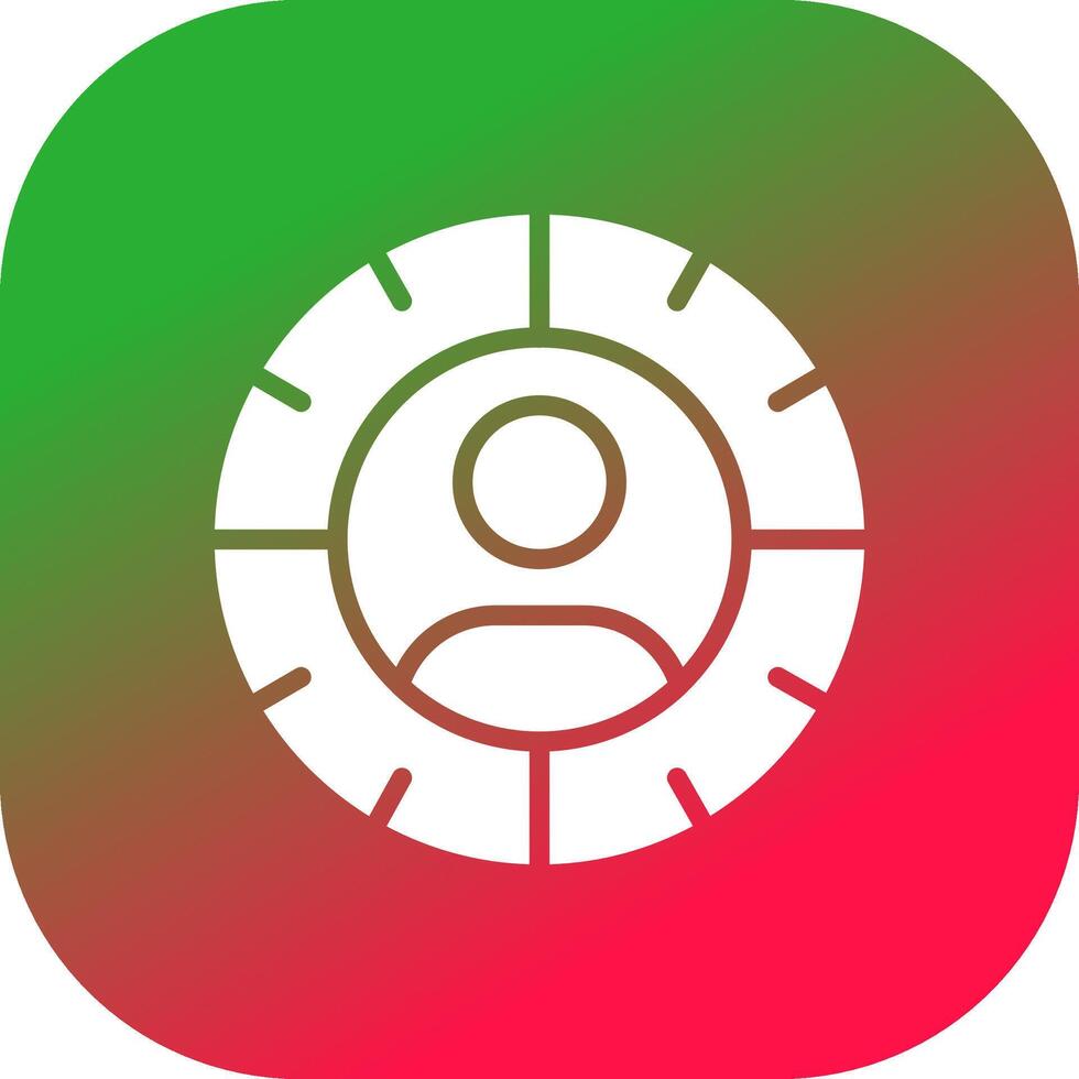Target Audience Creative Icon Design vector