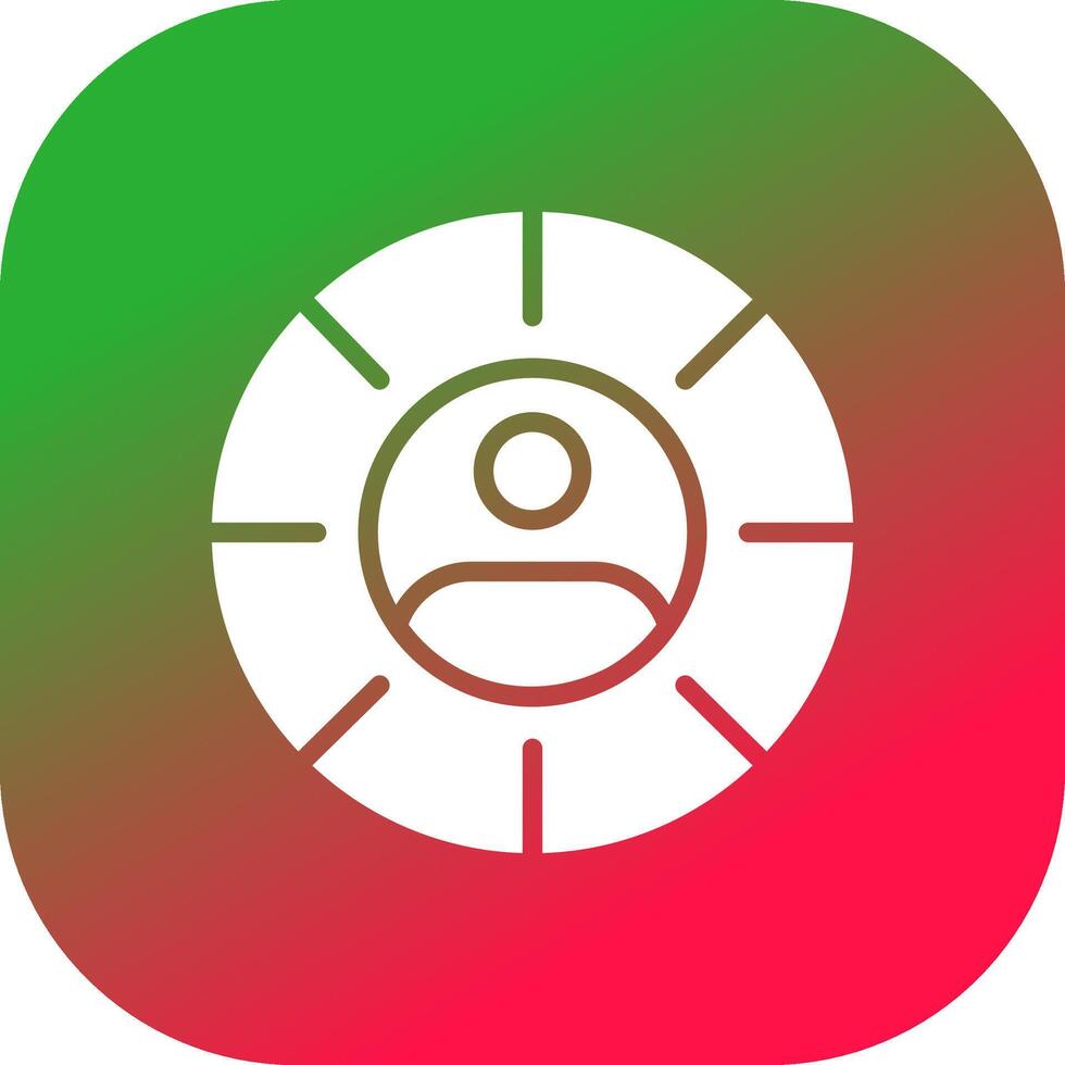 Targeting Creative Icon Design vector