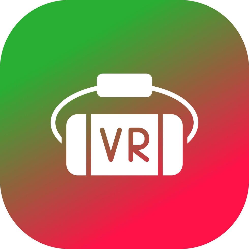 VR Glasses Creative Icon Design vector