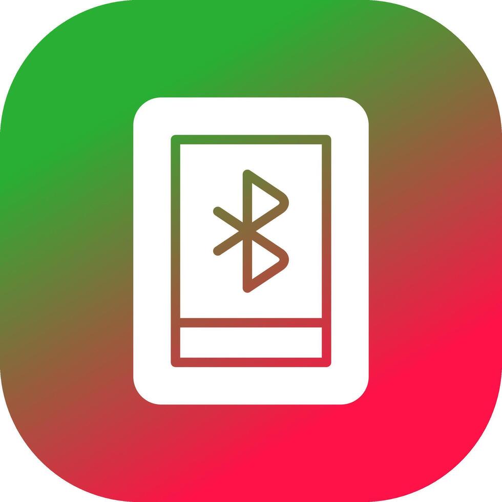 Bluetooth Creative Icon Design vector
