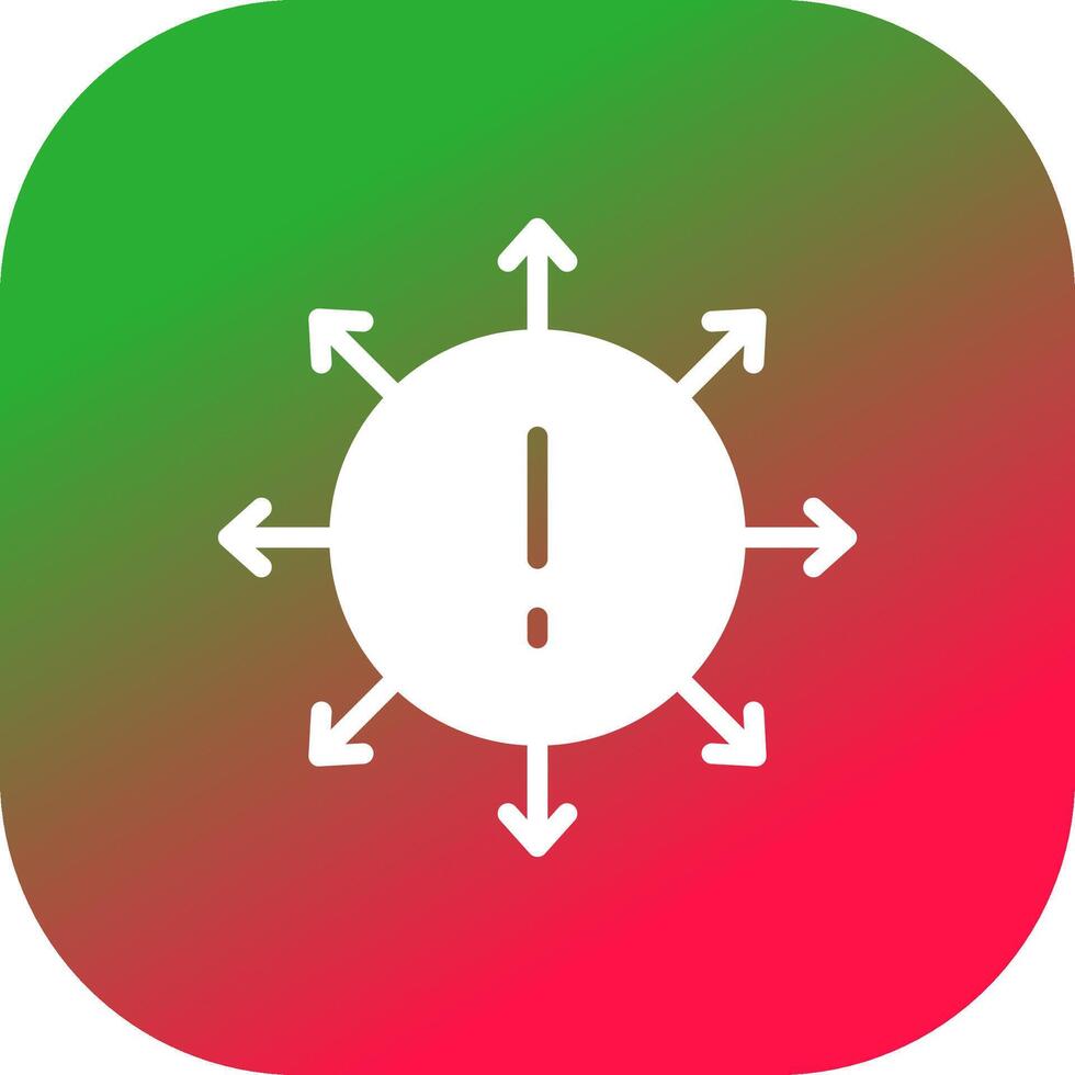 Line Gradient Circle vector