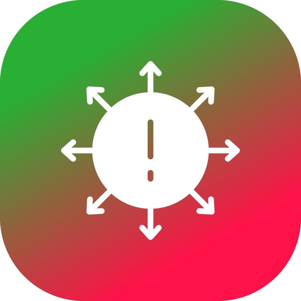 Line Gradient Circle vector