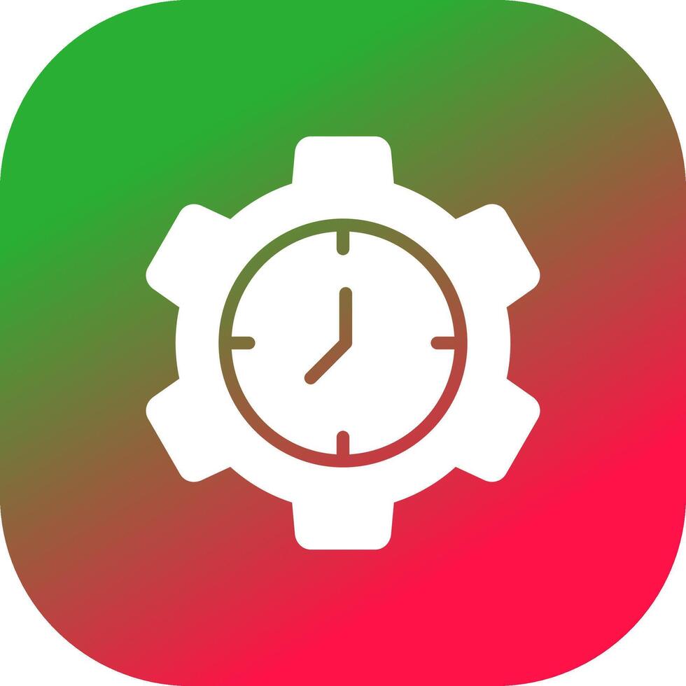 Time Management Creative Icon Design vector