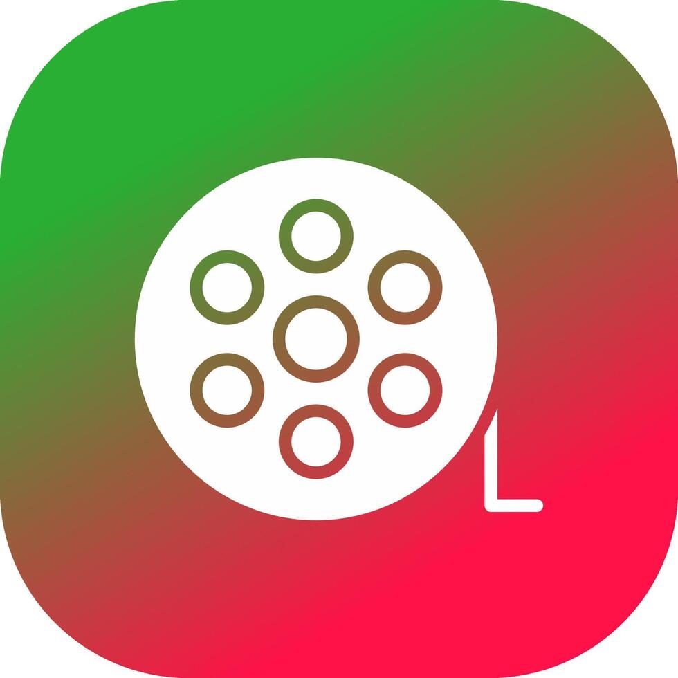 Line Gradient Circle vector