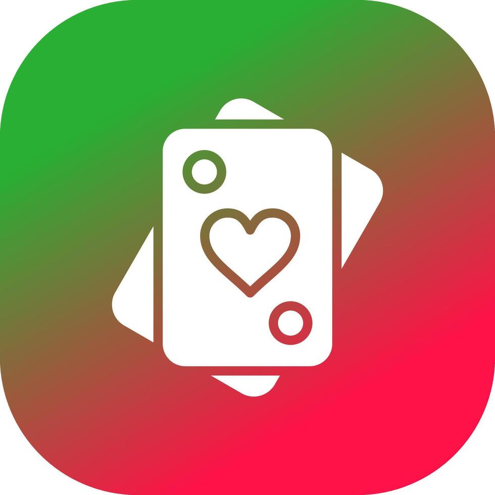 Playing Cards Creative Icon Design vector