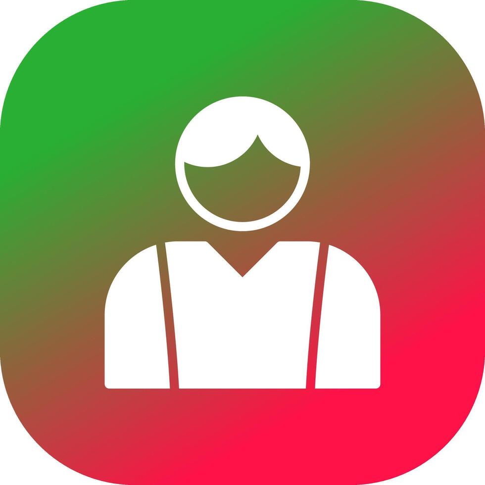 Man Creative Icon Design vector