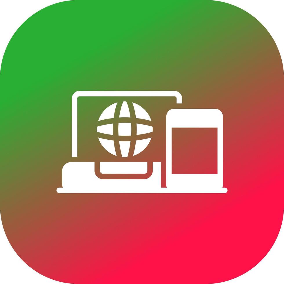 Multi Platform Creative Icon Design vector