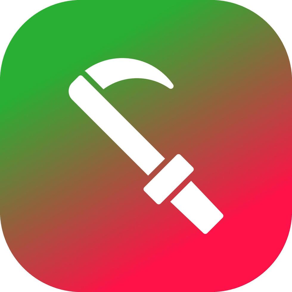 Scythe Creative Icon Design vector