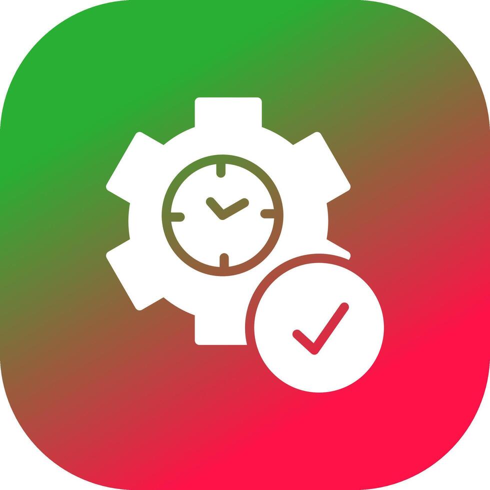 Time Management Creative Icon Design vector