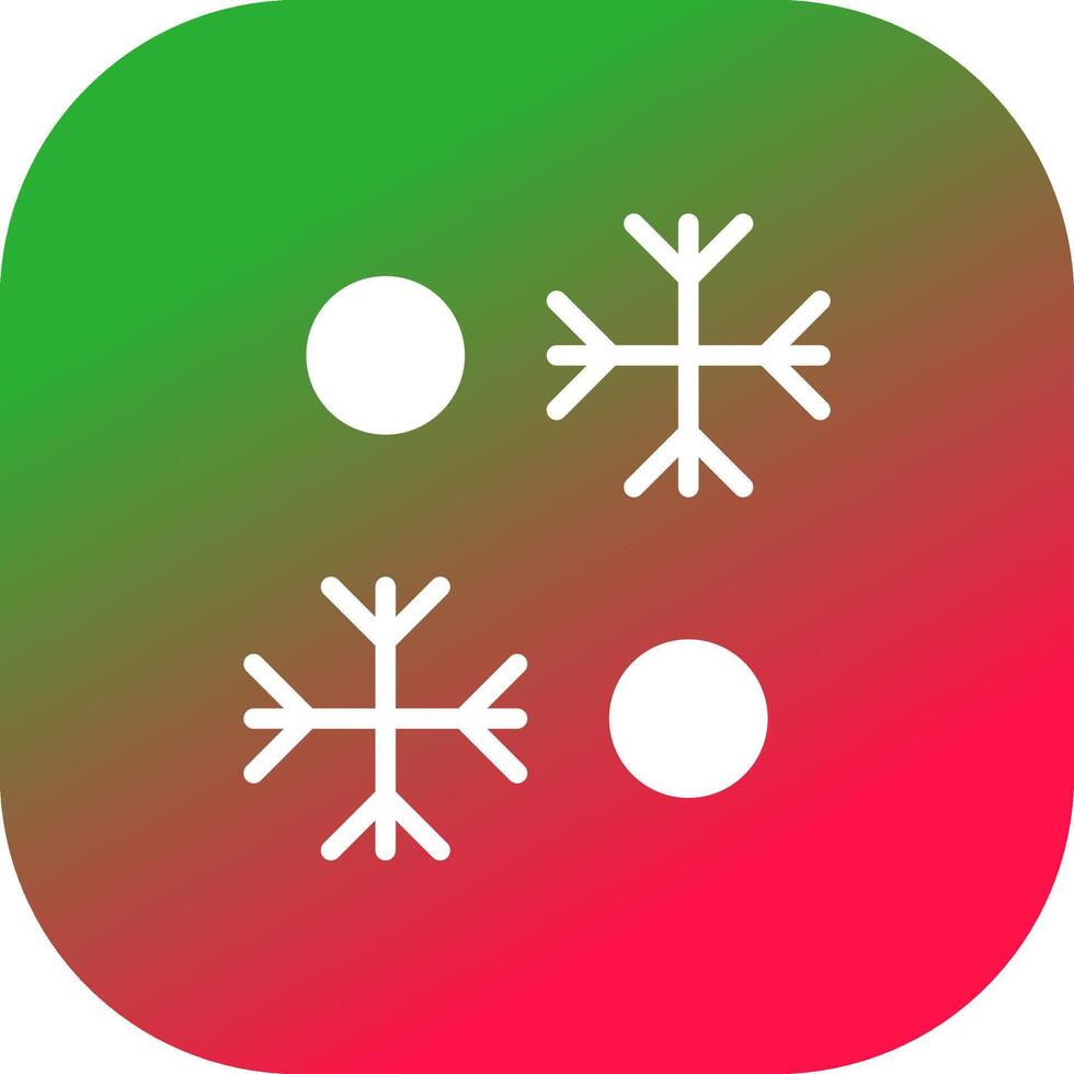 Snowflake Creative Icon Design vector