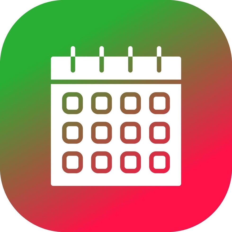 Calendar Creative Icon Design vector