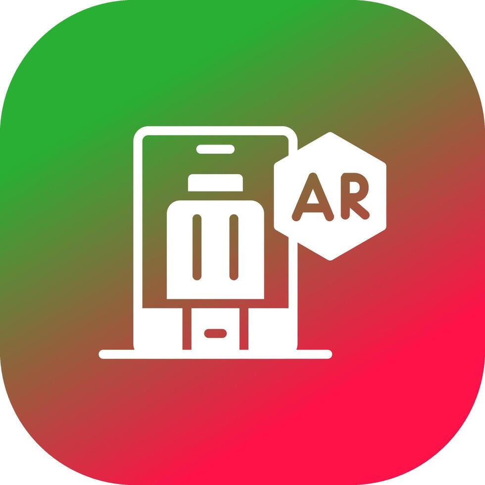 Ar Tourism Creative Icon Design vector