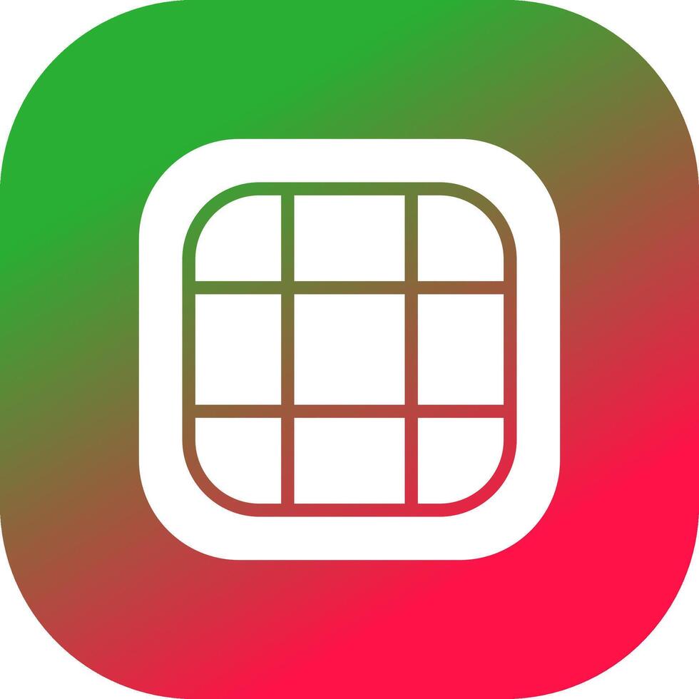 Line Gradient Circle vector