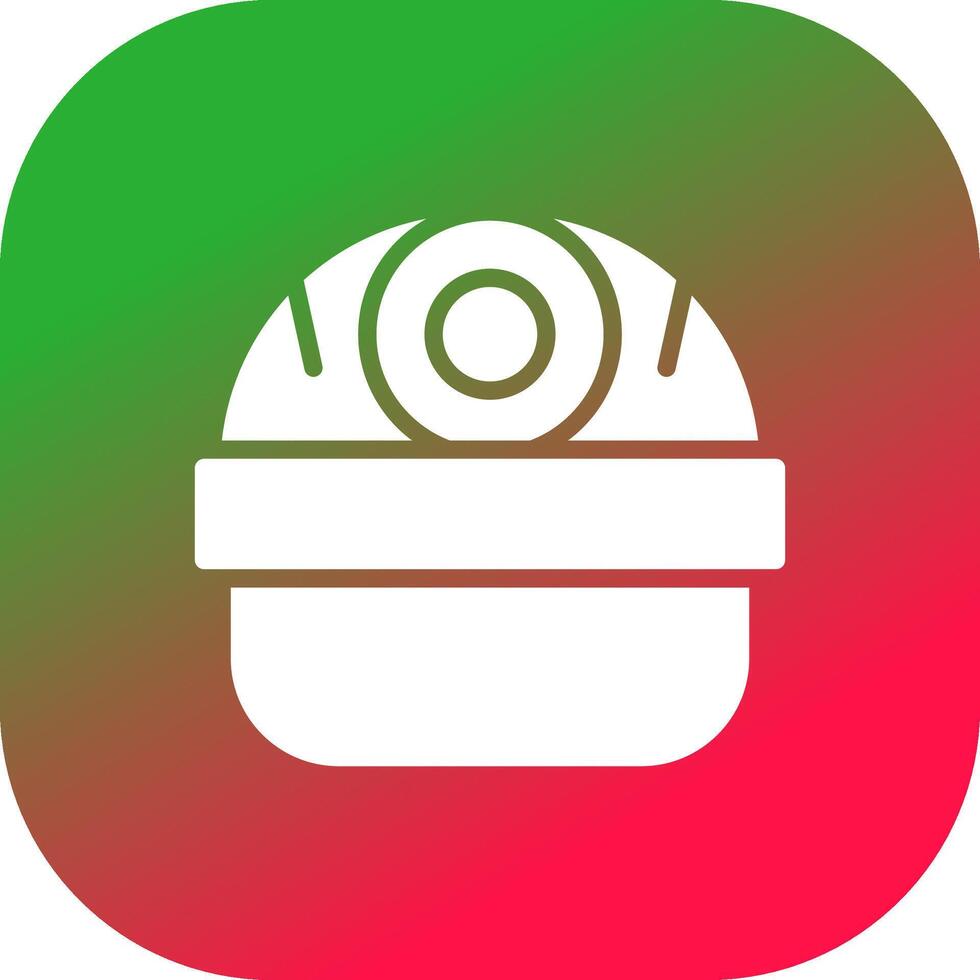 Helmet Creative Icon Design vector