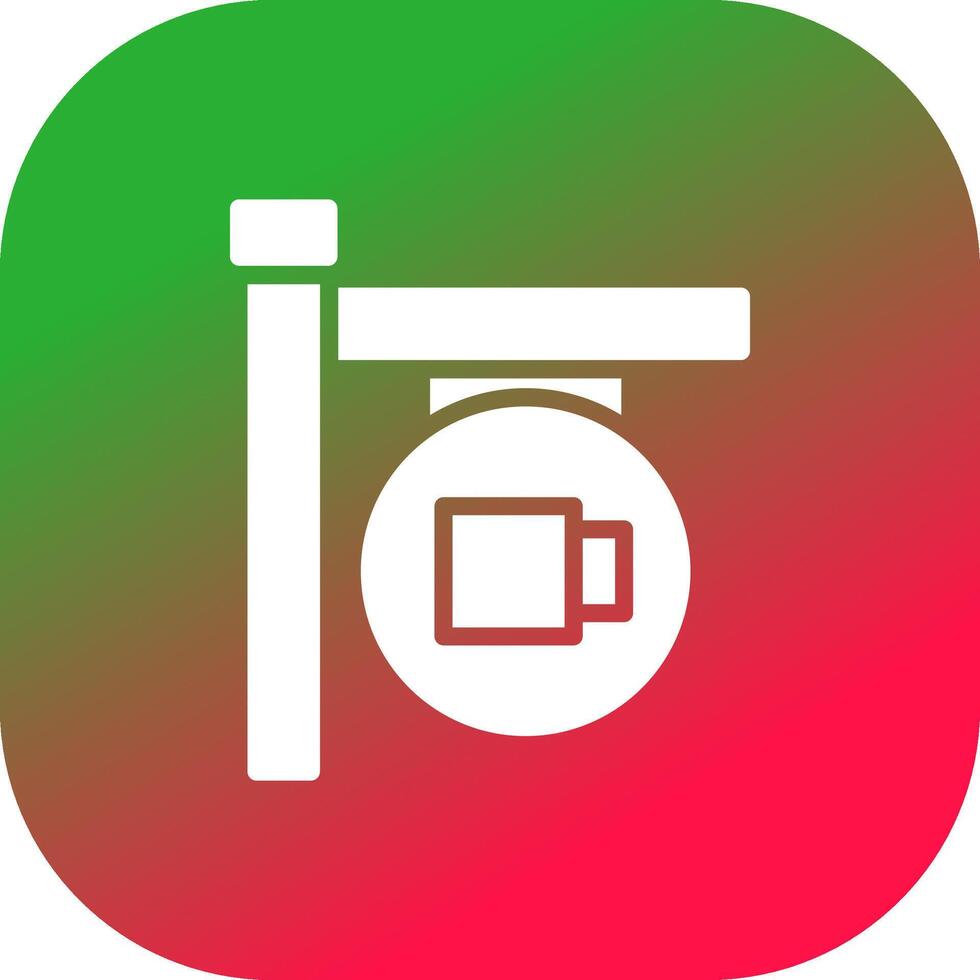 Coffee Shop Creative Icon Design vector