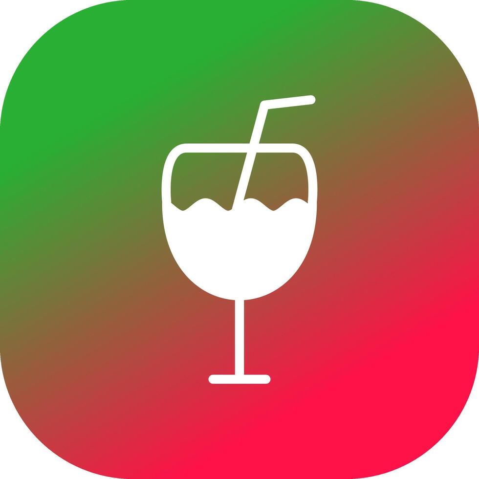 Cocktail Creative Icon Design vector