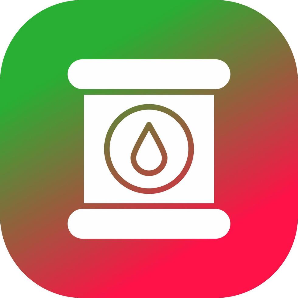 Waste Oil Creative Icon Design vector