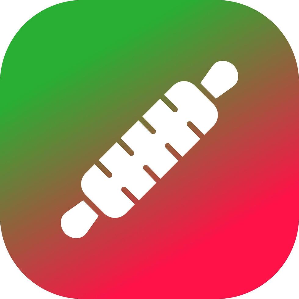 Rolling Pin Creative Icon Design vector