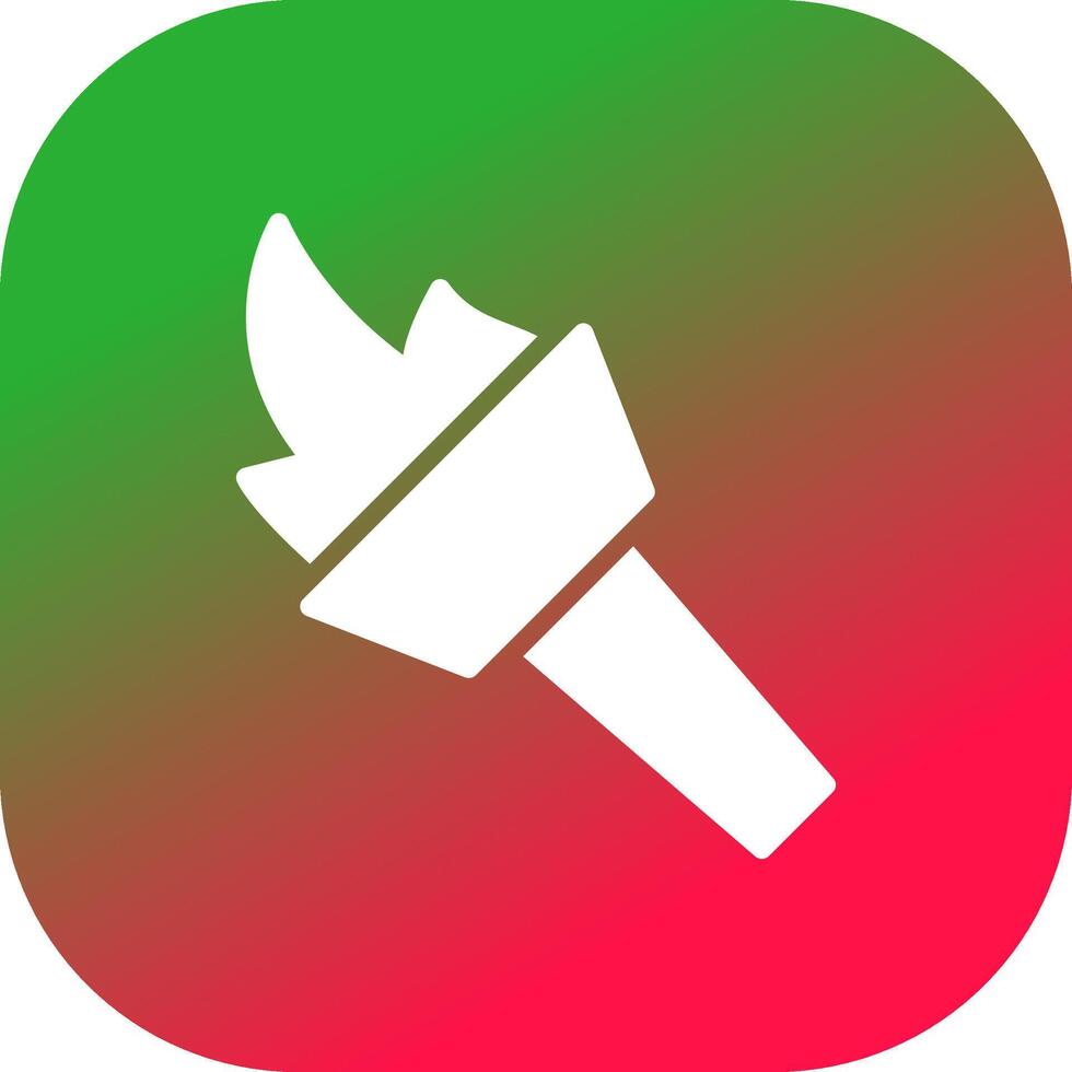 Torch Creative Icon Design vector