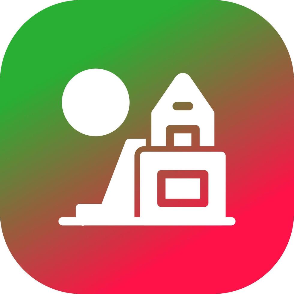 Line Gradient Circle vector