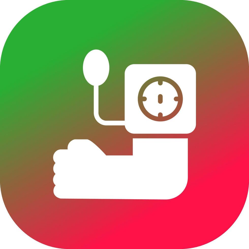 Blood Pressure Creative Icon Design vector