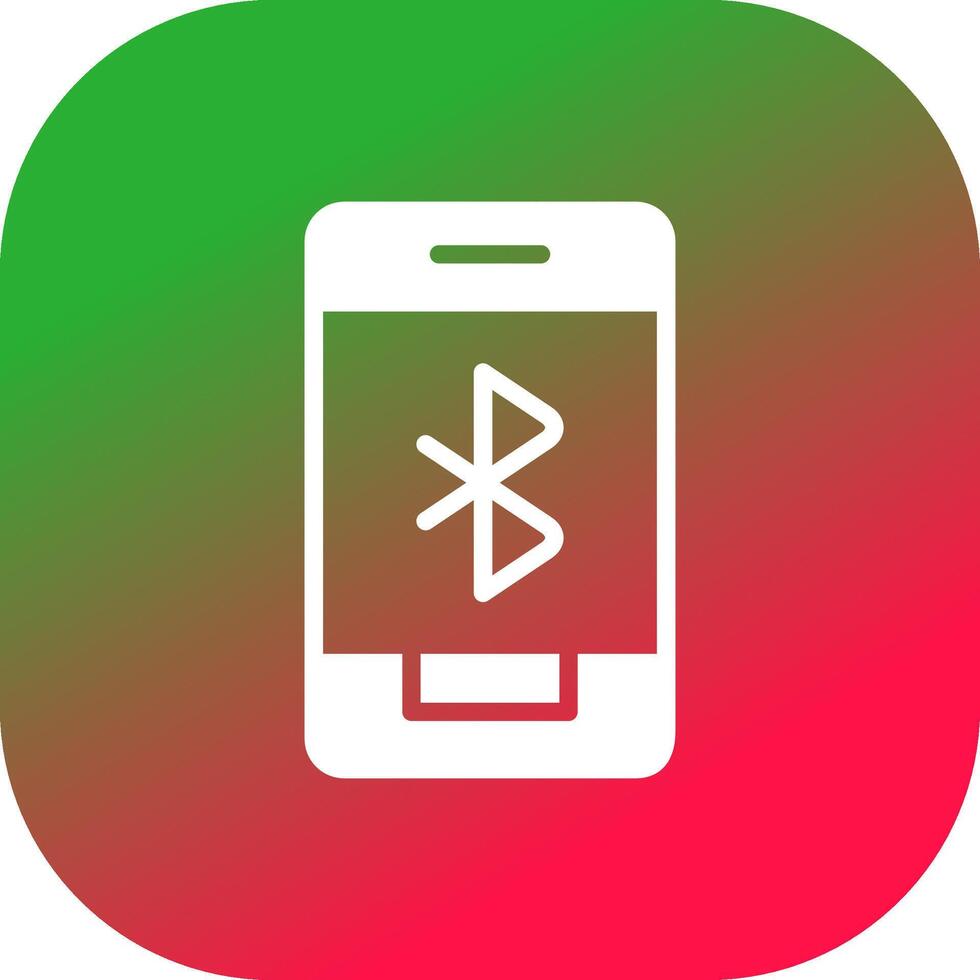 Bluetooth Creative Icon Design vector