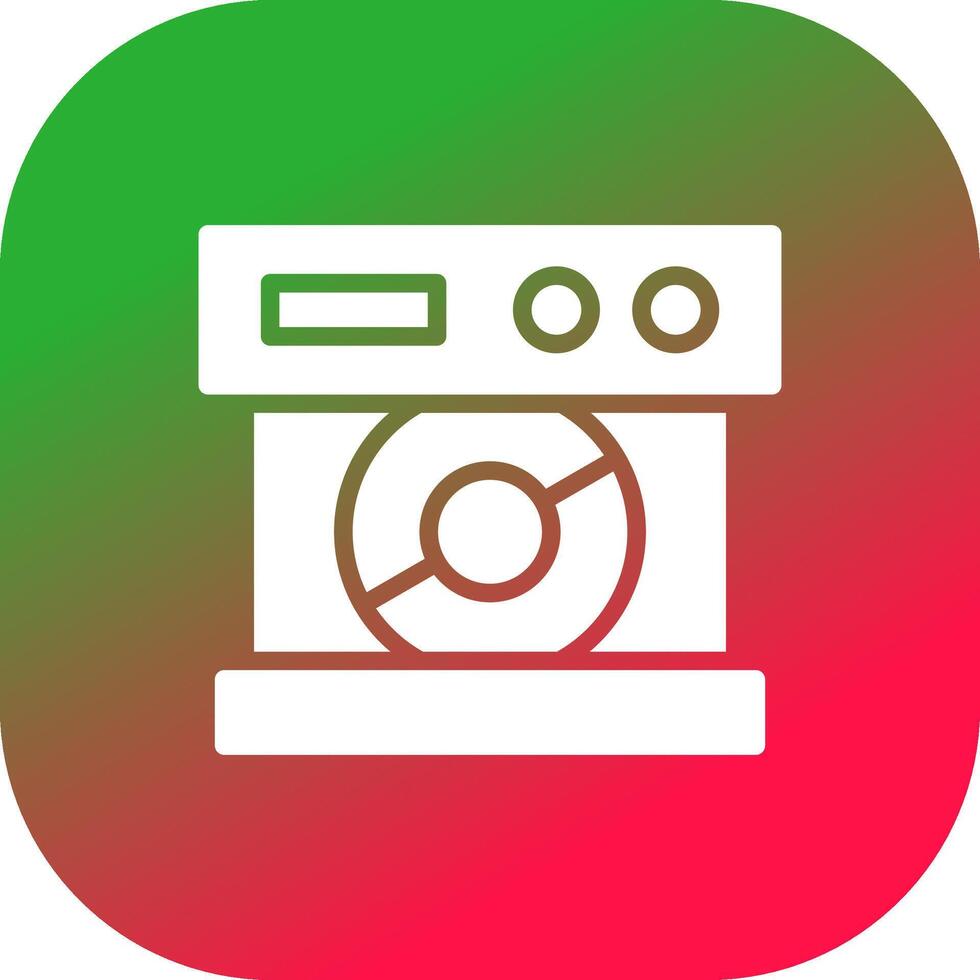 Cd Drive Creative Icon Design vector