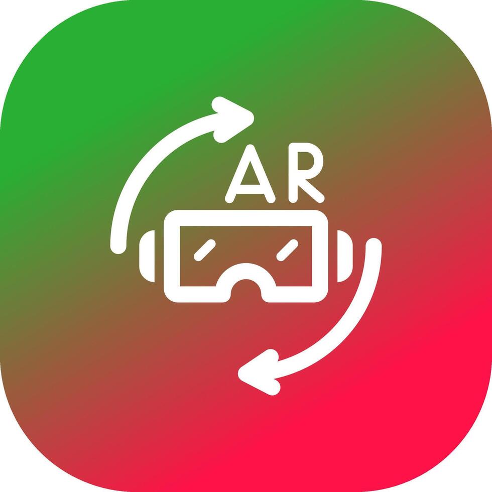 Vr Glasses Creative Icon Design vector
