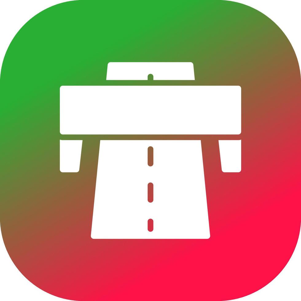 Motorway Creative Icon Design vector