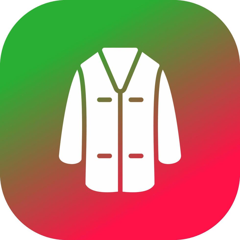 Lab Coat Creative Icon Design vector