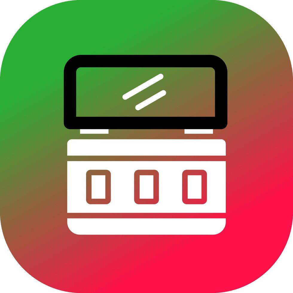 Line Gradient Circle vector