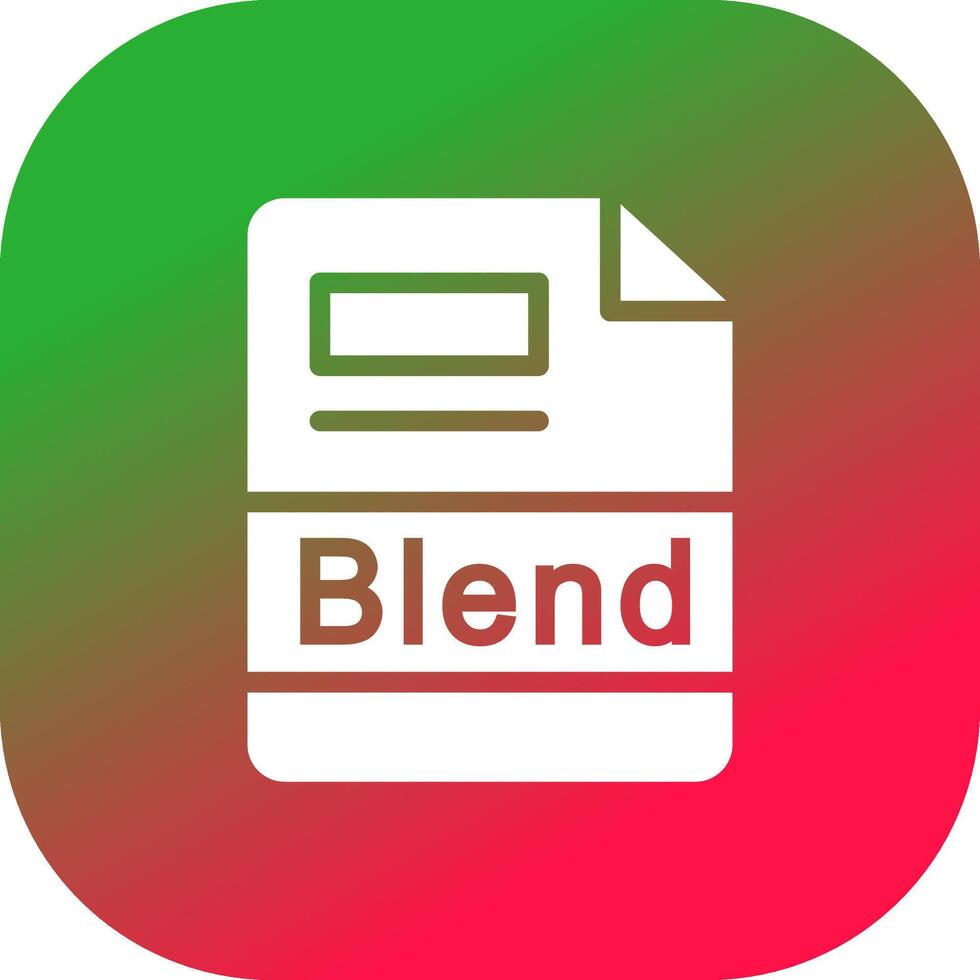 Blend Creative Icon Design vector